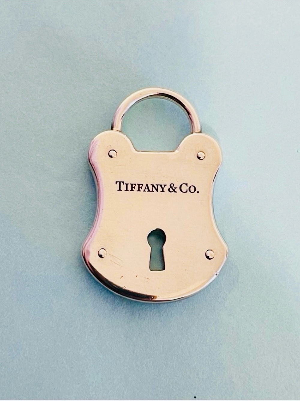 Tiffany & Co. Silver Padlock Charm